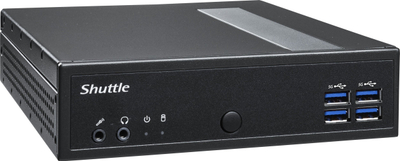 Mini PC Shuttle XPC slim DL3000XA N100, 8GB RAM, 128GB SSD, i zi