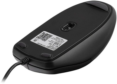 Глушец GCQ EasyMouse, ергономски, USB, црн