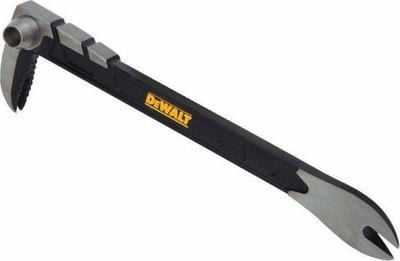 Levë çekiç DeWALT Claw Bar 250mm, çelik, e verdhë
