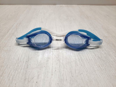 Syze noti Beco Rimini 12+, lente transparente, rrip i rregullueshëm, blu e bardhë