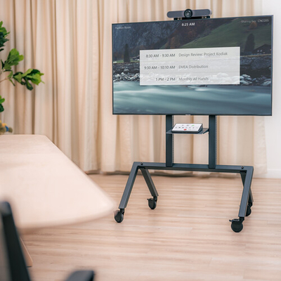 Karrocë TV Heckler AV Cart Prime, 50-75", VESA 400, gri e zezë