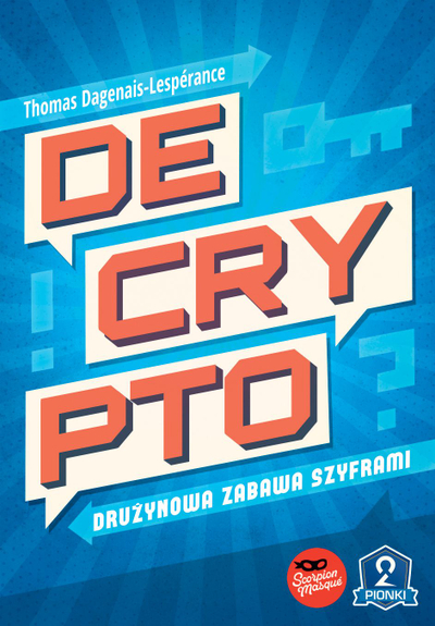 Друштвена игра Portal Games Decrypto, игра со зборови, за групи, многубојна