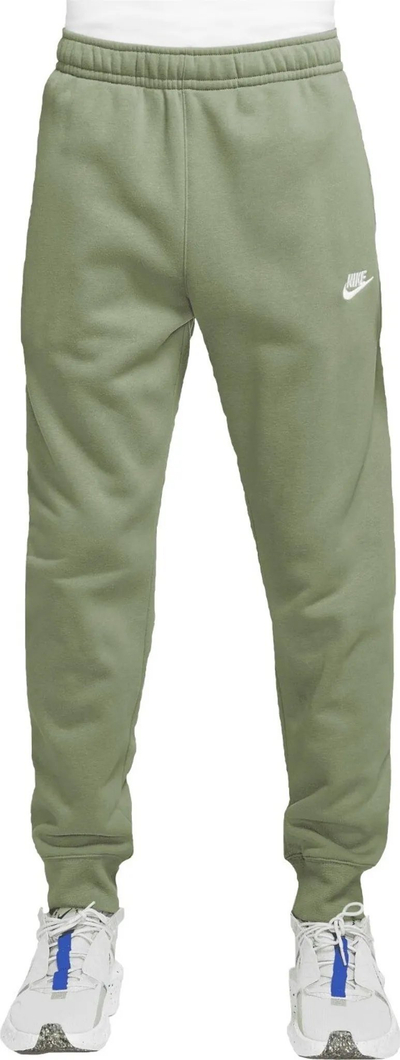 Trenerka Nike Club Fleece, për burra, me mënxë, jeshile e çelët