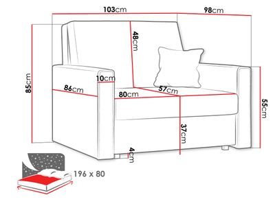 Divan VIVA BIS PREMIUM