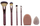 Set për grim Parisax Brushes & Accessories