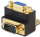 Përshtatës Lindy D-Sub (VGA) (70387), i zi