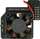 Kuti Argon40 Argon Poly+ për Raspberry Pi 4B, me ventilator, me vrima ajrimi, e zezë