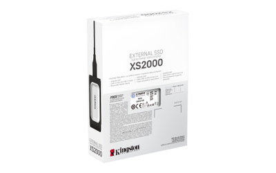 SSD i jashtëm Kingston XS2000, 2TB, USB 3.2, gri