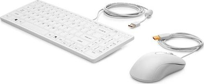 Set tastjere dhe mi HP Healthcare Edition, USB, IP65, i bardhë