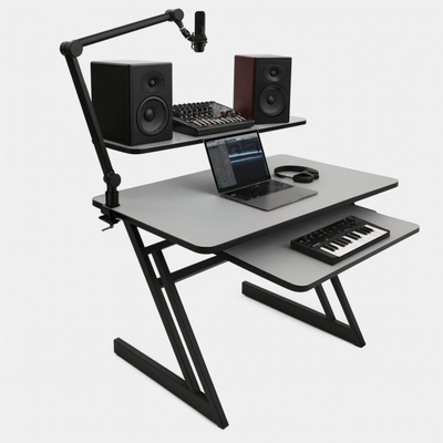 Raf i sipërm për tavolinë studio DNA SD3, 91.4 cm, për pajisje audio