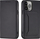 Kapak portofol Hurtel Magnet Card Case për Samsung Galaxy S23 Ultra, me qëndrim, ngjyrë e zezë