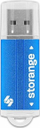 USB flash Storange Basic, 64GB, USB 2.0, blu
