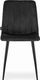 Стол MUF ART Simple Upholstered Velvet, кадифе, метал, црна