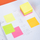 Deli Postit 51X51 400Fl Neon Mix A03303 1/4