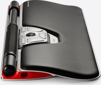 Ергономски глушец Contour RollerMouse Red Plus, 7 копчиња, со кабел, сребрен