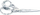Gërshërë Fiskars X Iittala Special Edition, 21cm, Frutta Noir &amp; Blanc, të bardha