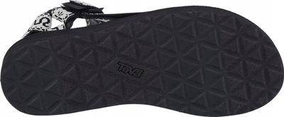 Sandale Teva Original Universal Slingback për goca, EVA, Bandana bardhë e zezë