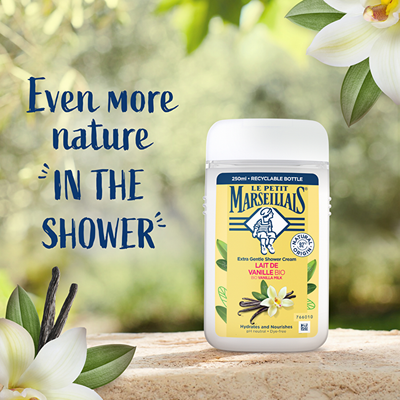 Xhel dushi Le Petit Marseillais Vanilla Milk BIO, kremoze