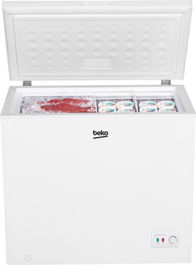 Frizert i hap Beko CF200EWN, 198L, ngrirje e shpejtë, i bardhë