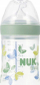 Biberon NUK For Nature, 260 ml, silikoni, jeshil