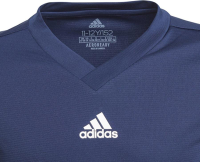 Bluzë kompresuese Adidas AEROREADY për çuna, me mëngë t'gjata, 116 cm, blu navy