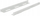 Udhëzues montimi për kabinet rack 19" Lanberg, rrëshqitës 650-1090mm, gri