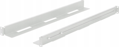 Udhëzues montimi për kabinet rack 19" Lanberg, rrëshqitës 650-1090mm, gri