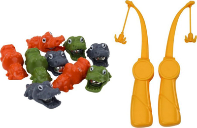 Loja e shkathtësisë Lean Toys Magnetic Crocodile Fishing, magnetike, për fëmijë 3+