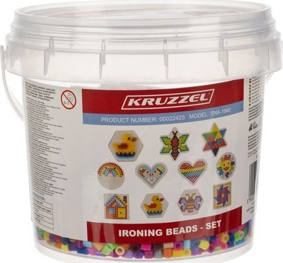 Set rruazash hekurosëse KRUZZEL SNA-1840, 5000 copë, kovë, shumëngjyrëshe
