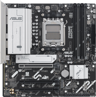 Pllakë amë ASUS PRIME B840M-A-CSM, Socket AM5, DDR5, Micro ATX
