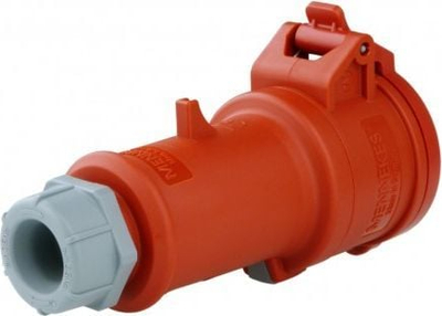 Kuplung industrial MENNEKES ProTOP 15A, 16A, 5 pole, 400V, portokalli