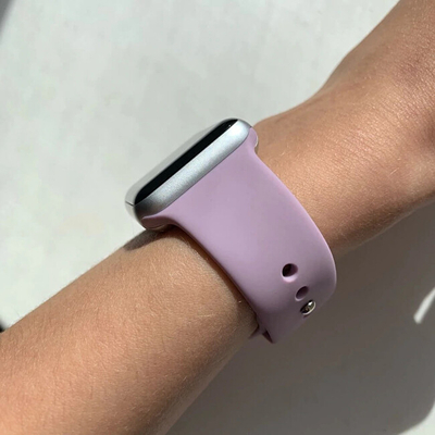 Rripa për orë Wotchi Apple Watch - Light purple 38/40 mm - S / M