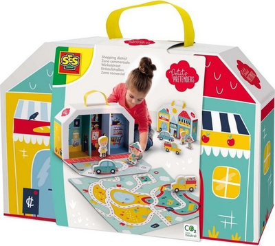 Kuzhinë loje druri SES Creative Petits Pretenders Mega Kitchen, me aksesore