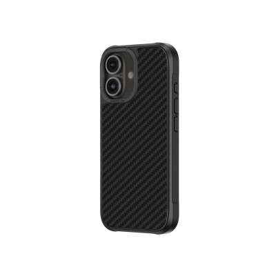 Mbulesë telefoni AmazingThing Titan Max për iPhone 16, fibra aramid 1500D, MagSafe, e zezë