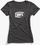 Maicë për femra 100% Charcoal, L, e hirtë