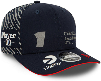 Kapelë New Era Red Bull Racing 9FIFTY, Max Verstappen, Las Vegas GP, blu e errët