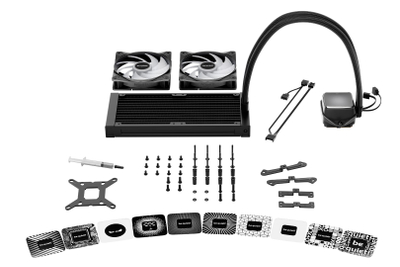 Ftohës ujor CPU Be Quiet Pure Loop 3 LX 240mm, 2x Light Wings PWM, ARGB, i zi