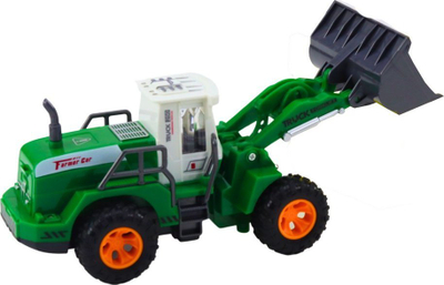 Lodër ekskavator me telekomandë Lean Toys RC Truck 21054, 2.4 GHz, jeshile