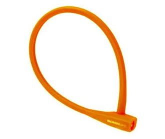 Kyç biçiklete Bonin Silicone 10x600mm, silikoni, portokalli