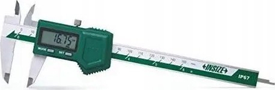 Дигитален шублер Инсајз 1118-150BW, 150 mm, IP67, црн
