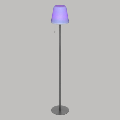 Lampë dyshemeje për jashtë Newgarden Zack, 108cm, me bateri, grafit