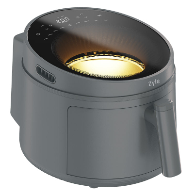 Fritezë me ajër Zyle ZY502GAF, 5 l, 1500 W, gri