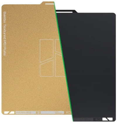 Plate ndërtimi Bambu Lab Dual-Sided PEI, për X1 X1E P1, e artë e zezë