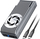 Kuti ekstern për SSD M.2 GrauGear G M206 20G F, USB C 3.2, me ventilator, gri
