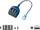 Adapter TAE NFN në RJ45 Rotronic Secomp, 0.14 m, i zi