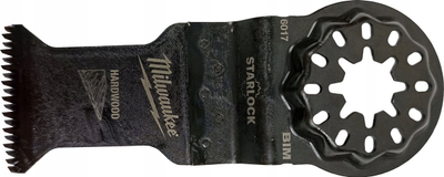Teh për vegël multifunksion Milwaukee Starlock 48-90-6019, bi-metal, set me 10 copë, i zi
