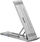 Qëndrim laptopi Unitek Adjustable me USB C/A hub, HDMI 2.0, PD 100W, ngjyrë argjendi