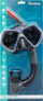 Set zhytjeje Bestway Black, maskë dhe tuba snorkel, e zezë