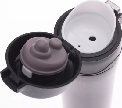 Termus udhëtimi KAFA Mug, 420ml, çelik inox, gri