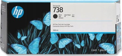 Patron boje HP 738 DesignJet, 300 ml, i zi